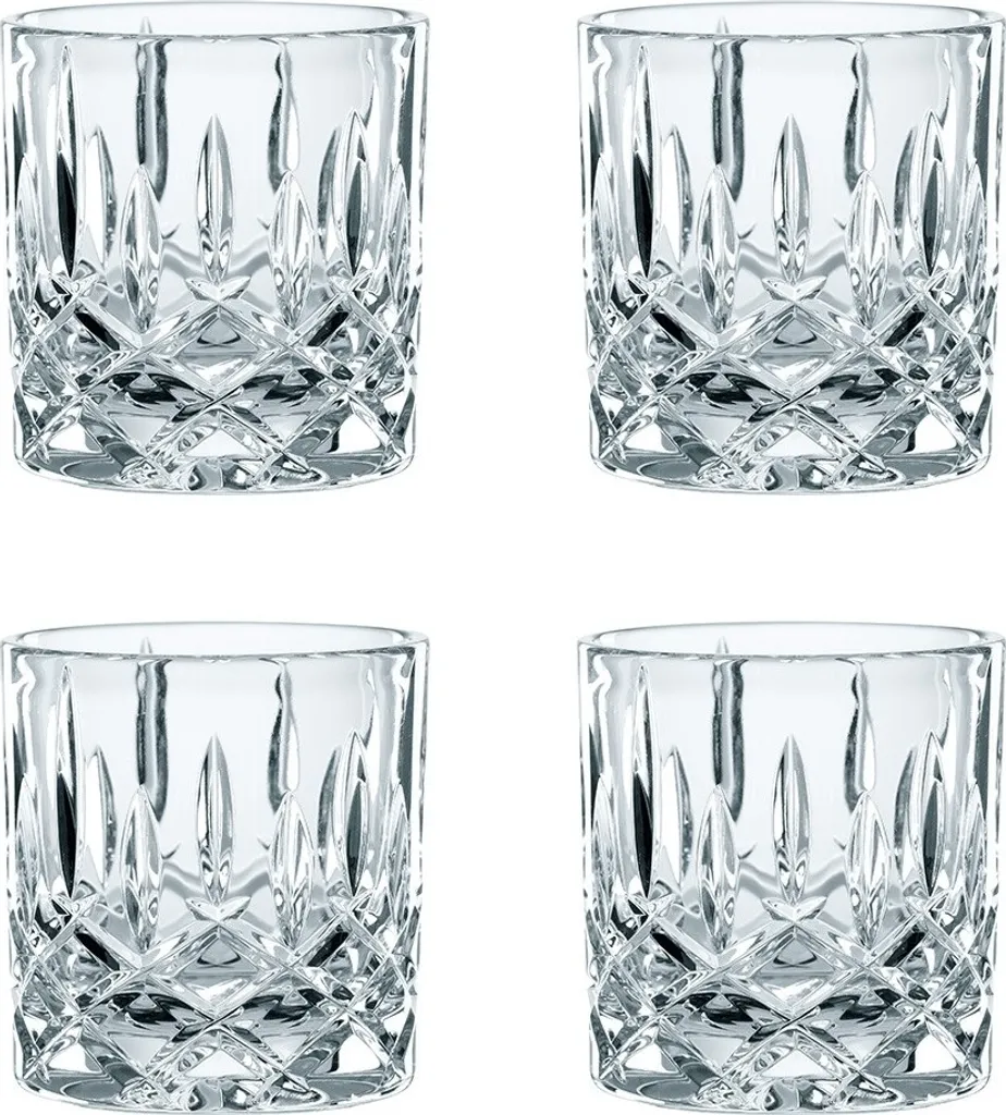 Nachtmann 98857 Noblesse Whiskybecher 245ml, Kristallglas, Transparent (4er Pack) 4 Nachtmann 98857 Noblesse Whiskybecher 245ml, Kristallglas, Transparent (4er Pack) – Bild 2