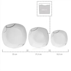 Sänger Tafelservice Bilgola Black Lines 18 Tlg. 9 Sänger Tafelservice Bilgola Black Lines 18 Tlg. -Kuechengeschirr f8674bcd1ccb61e6b3a40c2da5d59752