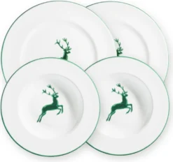 Gmundner Geschirrset Grüner Hirsch Grün Hirsch