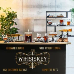 Whisiskey - Whisky Karaffe – Twisted Dekanter Set - Whiskey Karaffe Set - 1000ML - Geschenke Für Männer - Inkl. 8 Whisky Steine, Zange & 2 Whisky Gläser 15 Whisiskey - Whisky Karaffe – Twisted Dekanter Set - Whiskey Karaffe Set - 1000ML - Geschenke Für Männer - Inkl. 8 Whisky Steine, Zange & 2 Whisky Gläser -Kuechengeschirr fcd7f72e511d0215db3cb38327f25258