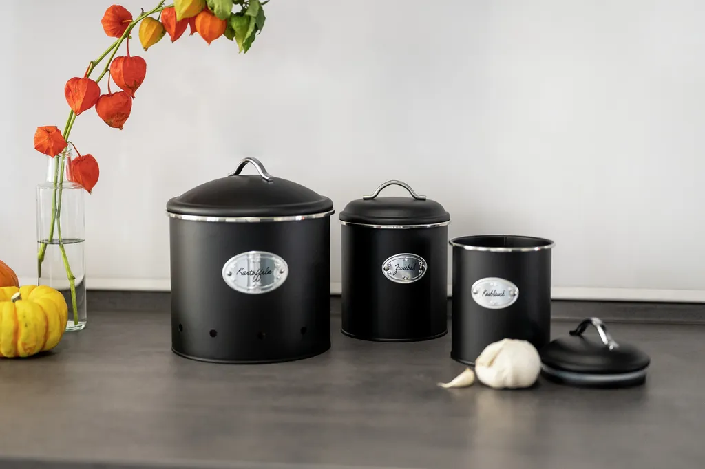 Wenko Aufbewahrungsdose Nero Mit Löchern 4 L 11 Wenko Aufbewahrungsdose Nero Mit Löchern 4 L – Bild 9