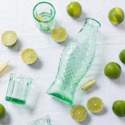 SERAX Karaffen Serax | Glasflasche Fish & Fish | Grün 29 Cm -Kuechengeschirr fdc7192b1405c54ef58f57d25449e7dc