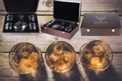 Echos Whiskyset | Whiskygläser | 7-Teiliges Whiskeyset | Geschenkset -Kuechengeschirr feabb1f31dae183c103d826c624f9733