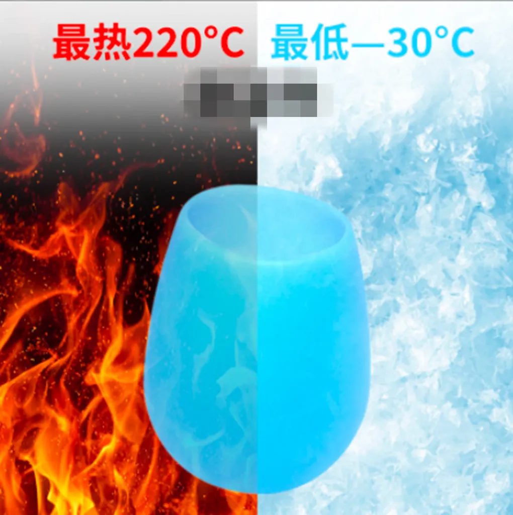 6er Set 200ml Unzerbrechlich Blau Silikon Biergläser Whisky GläSer Wein Becher Stammlos Weinbecher Tasse 7 6er Set 200ml Unzerbrechlich Blau Silikon Biergläser Whisky GläSer Wein Becher Stammlos Weinbecher Tasse – Bild 5