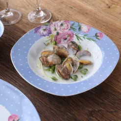 VEWEET 30-teilig Porzellan Tafelservice, Serie 'Hannah', Kombiservice Für 6 Personen, Blau Mit Floral Dekoration 17 VEWEET 30-teilig Porzellan Tafelservice, Serie 'Hannah', Kombiservice Für 6 Personen, Blau Mit Floral Dekoration -Kuechengeschirr fee6f9d10420185a6c0c336512081d3b