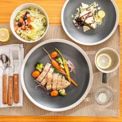 Tafelservice, Vancasso SEESAMI 16-teiliges Kombiservice Aus Steinzeug, Geschirrset Im Modernen Aussehen Für 4 Personen 14 Tafelservice, Vancasso SEESAMI 16-teiliges Kombiservice Aus Steinzeug, Geschirrset Im Modernen Aussehen Für 4 Personen -Kuechengeschirr ffcffaac0f34f554924523c68dc81713